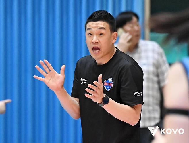 여오현 IBK기업은행 감독대행 [한국배구연맹 제공. 재판매 및 DB 금지]