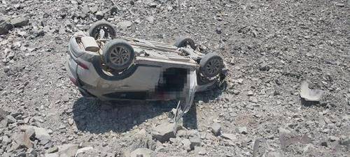 경남 사천 채석장 사고 당시 모습 [경남소방본부 제공. 재판매 및 DB 금지]