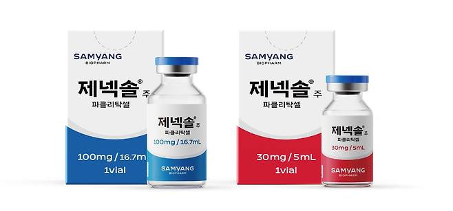삼양바이오팜 항암제 ‘제넥솔’ 제품./삼양바이오팜