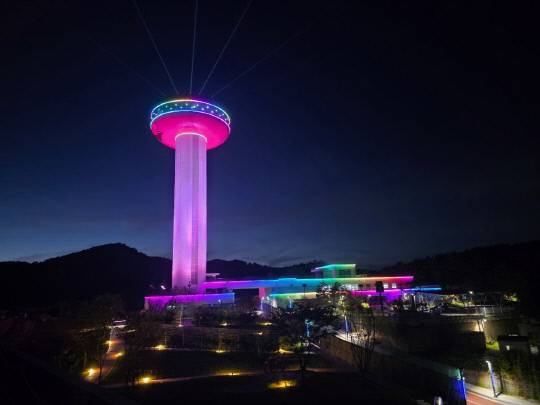 예산군 예당호 전망대. 충남도 제공.