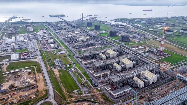 대우건설 나이지리아 NLNG Train7 현장 전경. [대우건설 제공]