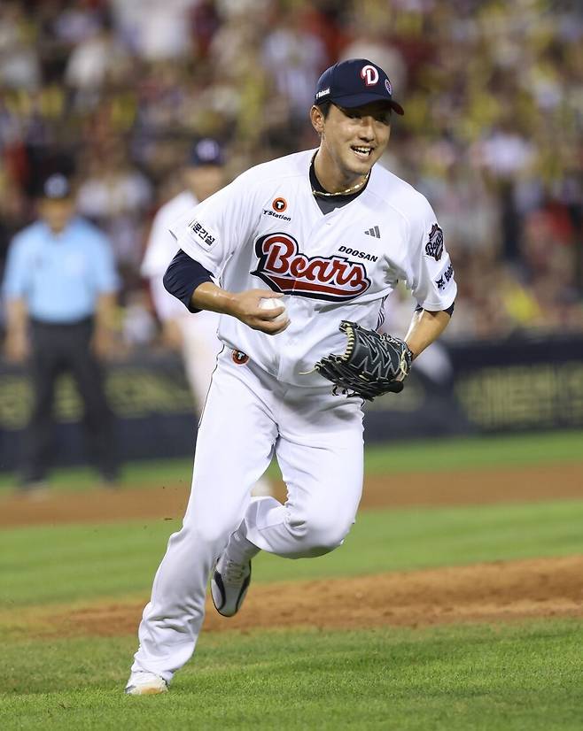 ▲ 홍건희 ⓒ두산 베어스