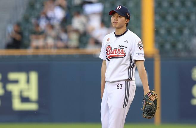 ▲ 홍민규 ⓒ두산 베어스