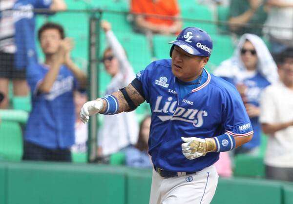 삼성 시절의 최형우(사진=삼성)