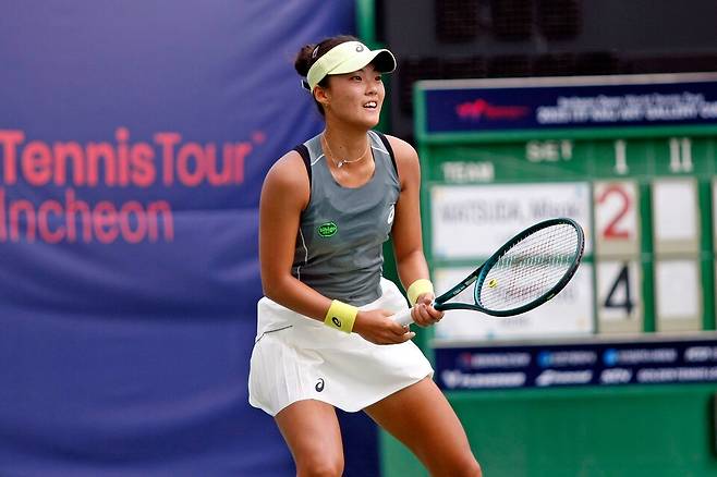 지난 9월, ITF 인천대회에서의 구연우