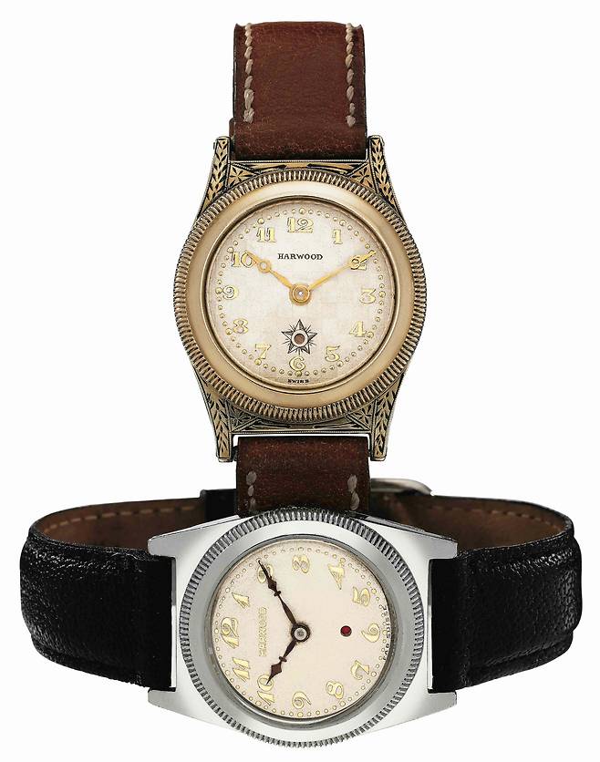 1926년 세계 최초 오토매틱 시계.