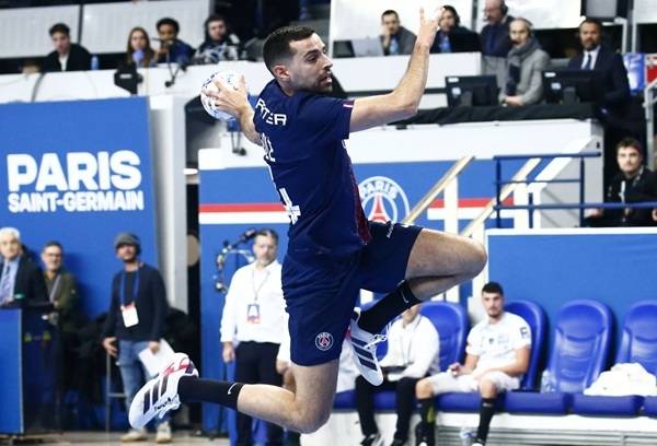 사진 2025/26 시즌 프랑스 남자 핸드볼 리퀴몰리 스타리그 파리 생제르맹과 몽펠리에 경기 모습, 사진 출처=파리 생제르맹