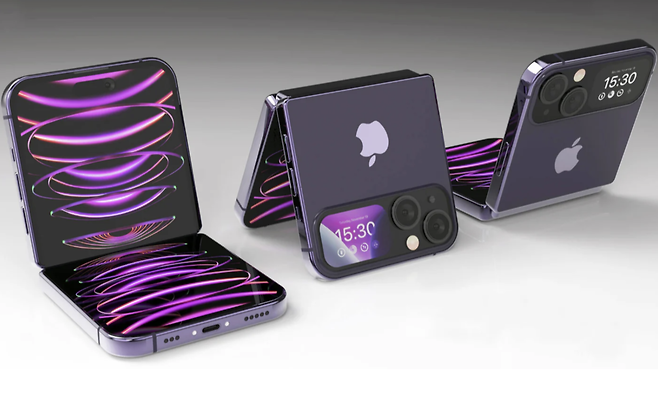 아이폰 폴더블폰 예상 이미지 [톰스가이드]