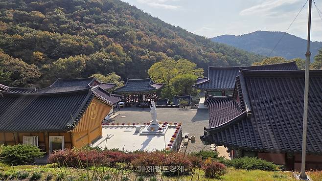 진주 청곡사 전경