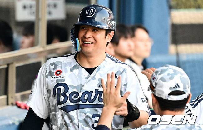 [OSEN=조은정 기자] 두산 김재환. 2025.06.14 /cej@osen.co.kr