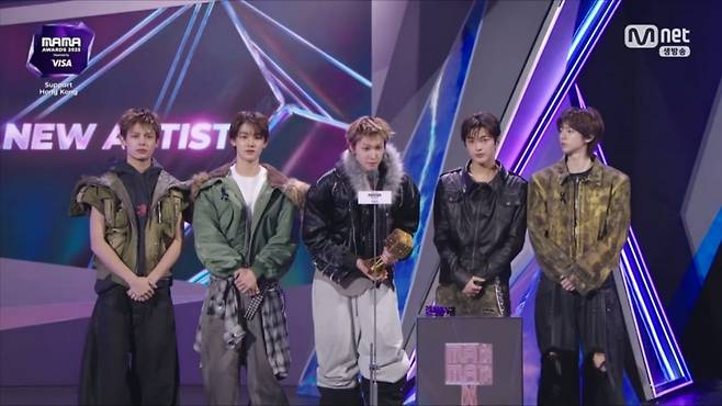 코르티스/ 사진='2025 마마 어워즈' 캡처