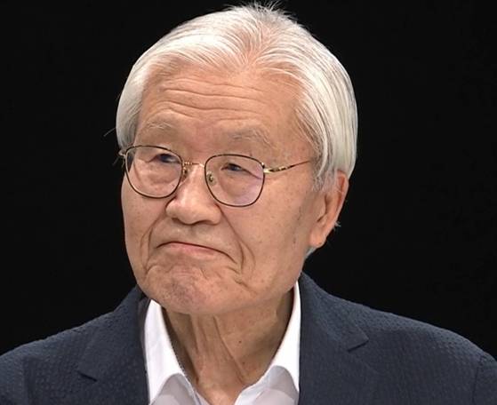 조갑제 조갑제닷컴 대표. 〈사진=JTBC 보도화면 캡처〉