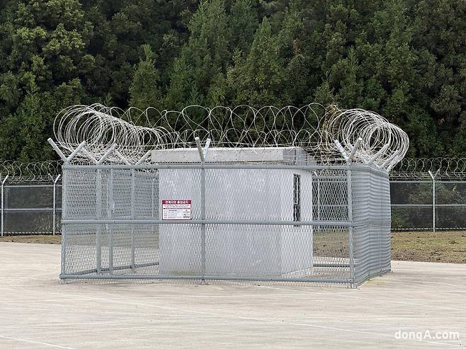 제주 삼다수 취수원 내부.