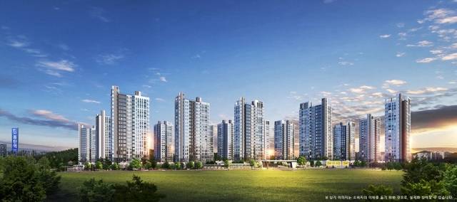 동탄신도시금강펜테리움 6차 센트럴파크 투시도