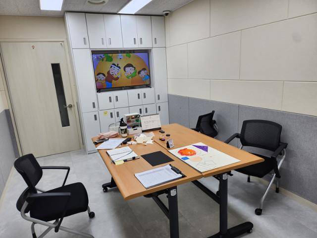 경기 수원 ‘경기도 최중증 발달장애인 통합돌봄센터’ 내부. 원다라 기자