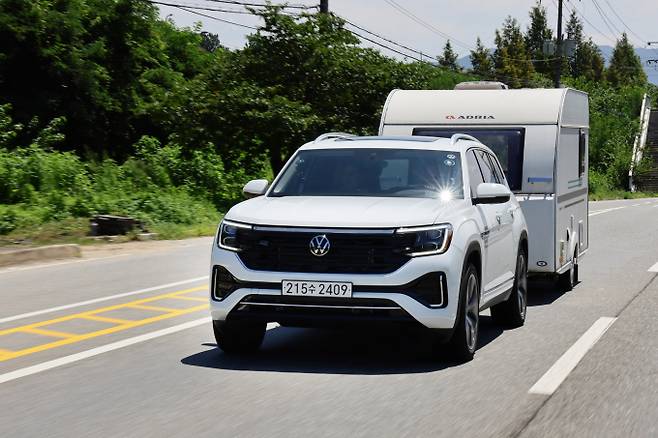 아틀라스의 가격은 ▲ R-Line 7인승 6770만1000원 ▲ R-Line 6인승 6848만6000원이다. /사진=폭스바겐코리아