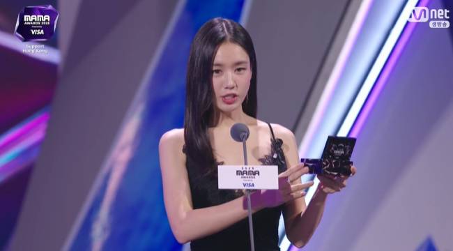 사진=‘2025 MAMA AWARDS’ 생중계 캡처