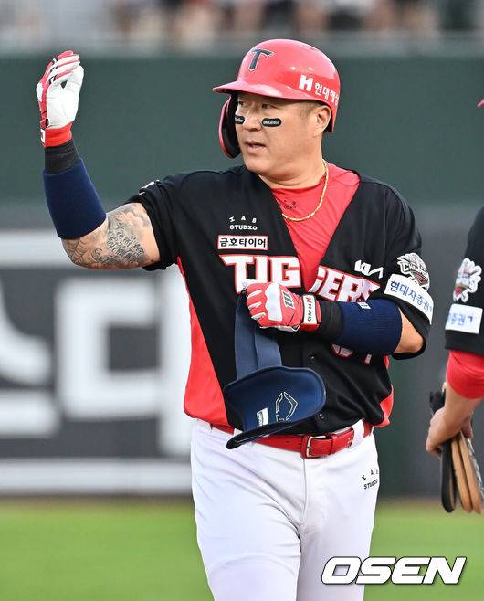 [OSEN=부산, 이석우 기자] KIA 타이거즈 최형우 108 2025.08.07 / foto0307@osen.co.kr