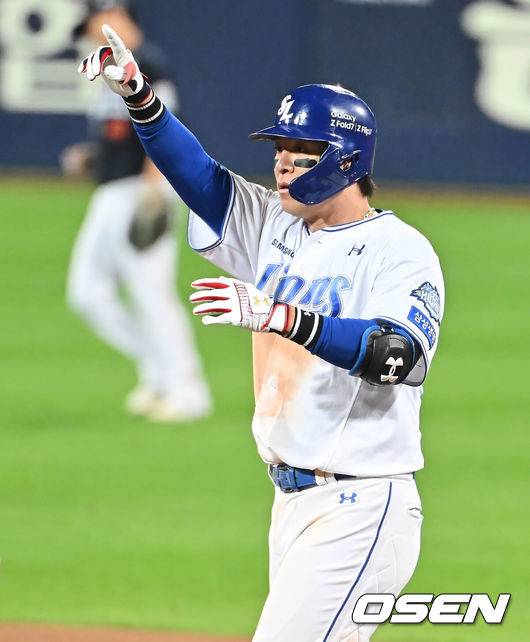 [OSEN=대구, 이석우 기자] 삼성 라이온즈 강민호 016 2025.10.21 / foto0307@osen.co.kr