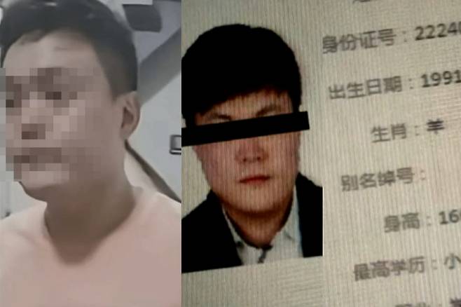 캄보디아에서 발생한 한국인 대학생 납치·살인 사건의 주범 조선족 리광호. 사회관계망서비스(SNS)·JTBC 보도화면 캡처