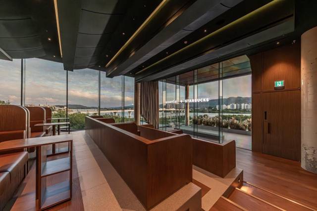 스타벅스의 스페셜 스토어 ‘더양평DT점’ 내부 사일런트 룸. 사진 제공=스타벅스 코리아