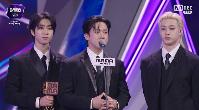 ▲ 스트레이 키즈. 출처| '2025 MAMA 어워즈'