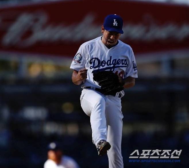 LA 다저스 시절 마에다. 사진캡처=마에다 겐타 SNS