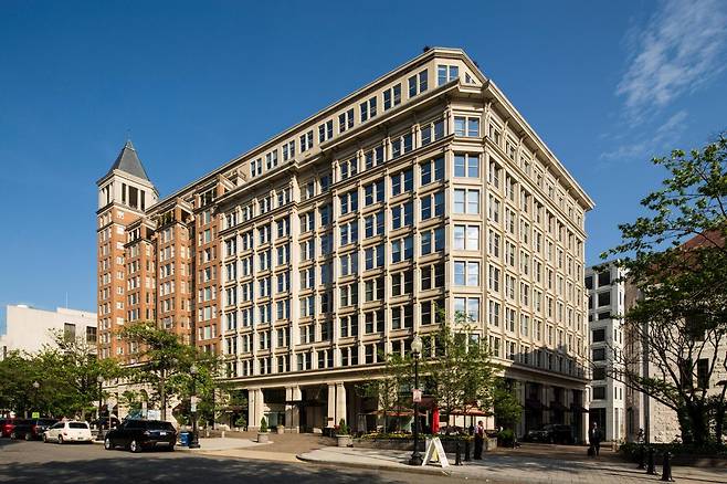 전혜원 팀장이 맡아 신규 임대를 진행했던 쿠팡의 미국 워싱턴DC 오피스 전경. 쿠시먼앤드웨이크필드 제공