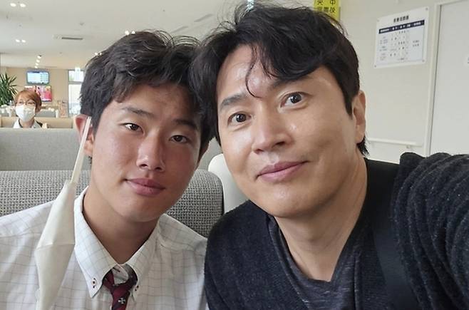 김정민, 김도윤 부자. 사진| SNS