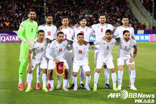 이란은 2026 월드컵 본선에 진출했다. 사진=ⓒAFPBBNews = News1