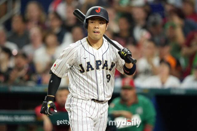 2023년 월드베이스볼클래식(WBC) 당시의 콘도 켄스케./게티이미지코리아