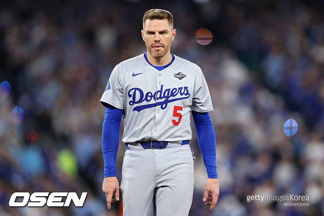 [사진] 다저스 프리먼. ⓒGettyimages(무단전재 및 재배포 금지)