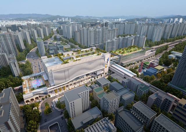 창동민자역사 조감도. 도봉구청 제공