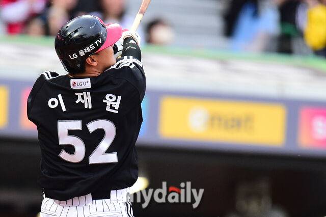 LG 트윈스 시절 이재원./마이데일리