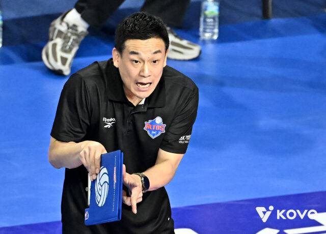 여오현 감독대행./KOVO
