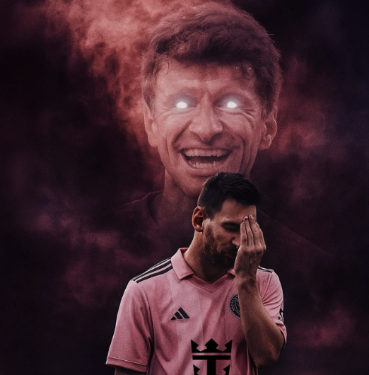 리오넬 메시와 다시 만나는 뮐러. 스포츠키다