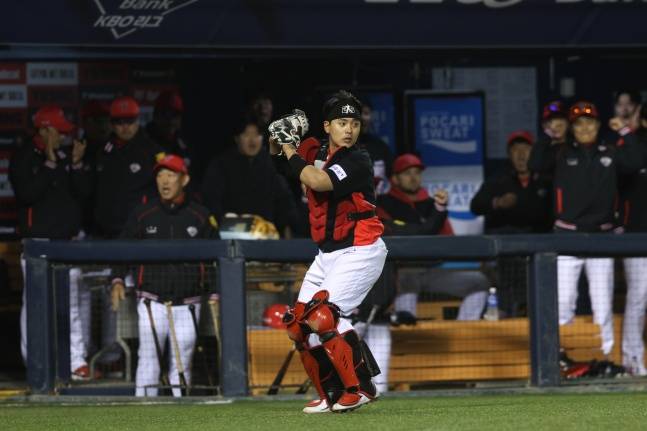 KIA 시절 한승택. /사진=KIA 타이거즈 제공