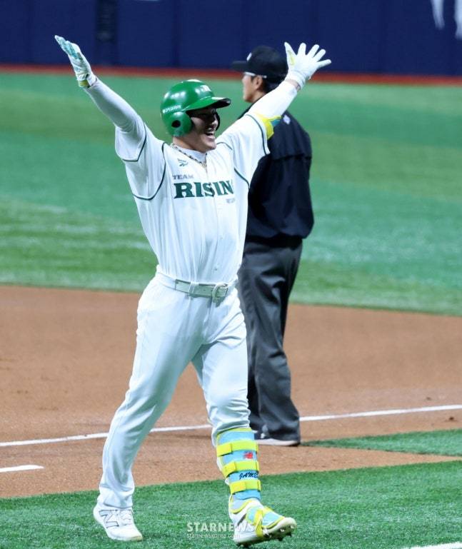 안현민이 아쉬워하는 모습. /사진=강영조 선임기자