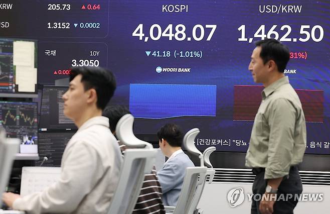 해외주식투자 서학개미 74% 느는 동안 국민연금 92% 증가 [연합뉴스 자료사진]