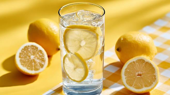 레몬에는 비타민 C가 풍부하게 함유되어 있어 신진대사를 촉진하고 체내 염증을 줄이는 효과가 있다｜출처: 클립아트코리아