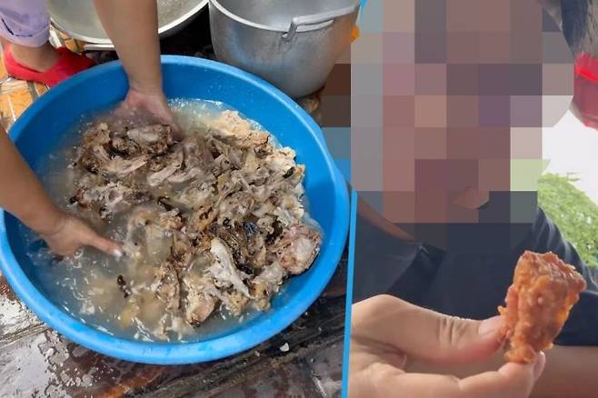 톤도 주민들이 먹는 음식 팍팍은 이들의 어려운 상황을 간접적으로 알 수 있다. 타갈로그어에서 유래한 팍팍은 '먼지를 털어내다'라는 의미다. SCMP