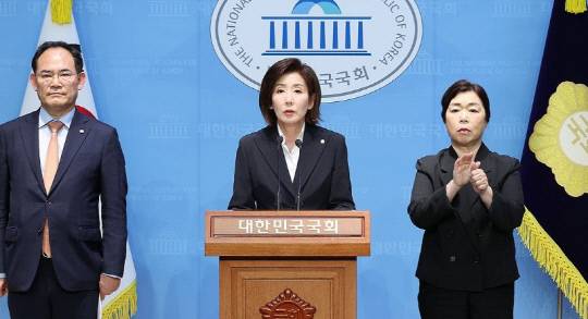 나경원 국민의힘 의원. 연합뉴스.