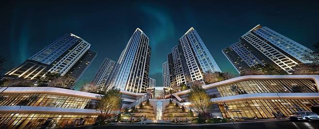 '푸르지오 매그너스 파크 시그니처' 투시도