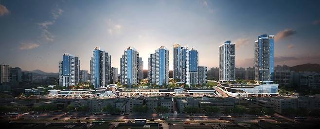 '푸르지오 매그너스 파크' 석경 투시도