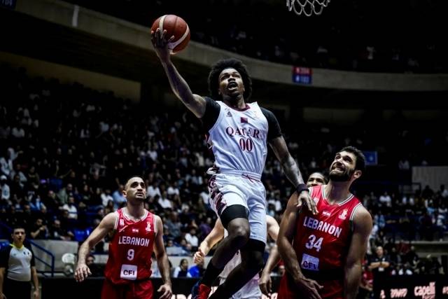 카타르의 브랜든 굿윈이 25점 8리바운드 8어시스트 2스틸로 원맨쇼를 펼쳤다. 사진=FIBA 제공