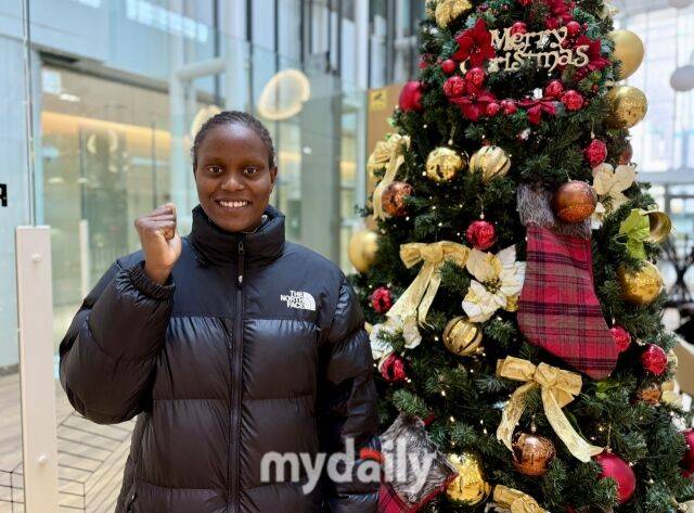 한국 여자배구 국가대표를 꿈꾸는 박믿음./이보미 기자