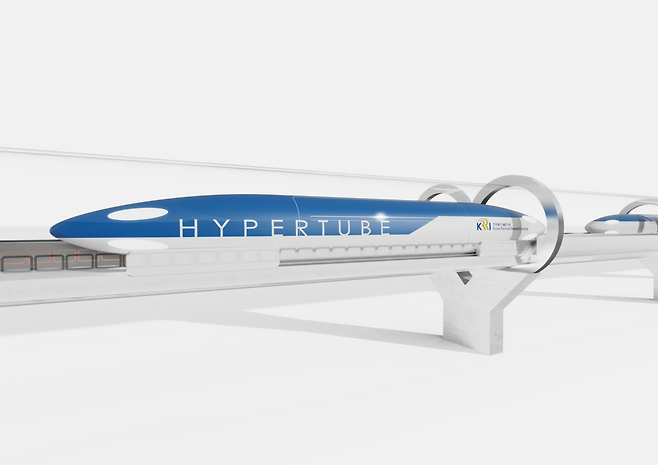 한국철도기술연구원이 개발중인 ‘하이퍼튜브’.[한국철도기술연구원 제공]