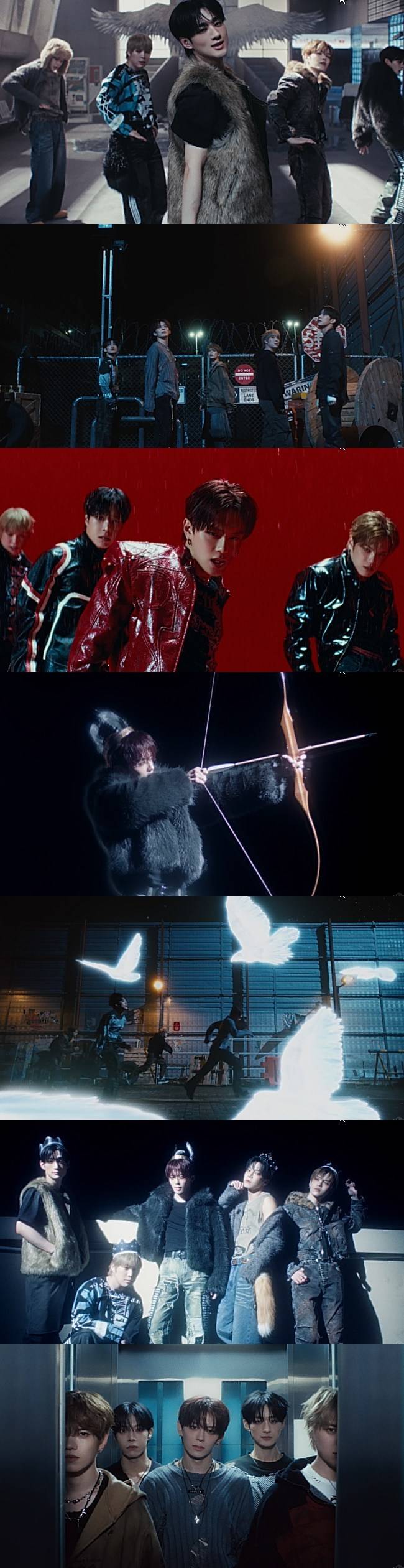 사진=베리베리 ‘RED(Beggin’)‘ 뮤직비디오 캡처