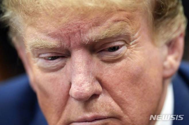 [뉴욕=AP/뉴시스]도널드 트럼프 미국 대통령. (사진=뉴시스DB)