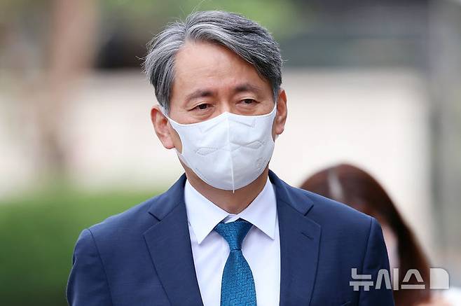 [서울=뉴시스] 조성우 기자 = 조지호 경찰청장이 지난 9월30일 오후 서울 종로구 헌법재판소 대심판정에서 열린 탄핵심판 사건 2차 변론기일에 출석해 자리하고 있다. 2025.09.30. xconfind@newsis.com
